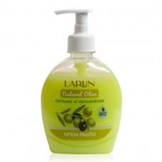 LARUN Natural olive Жидкое крем-мыло Питание и увлажнение 300мл